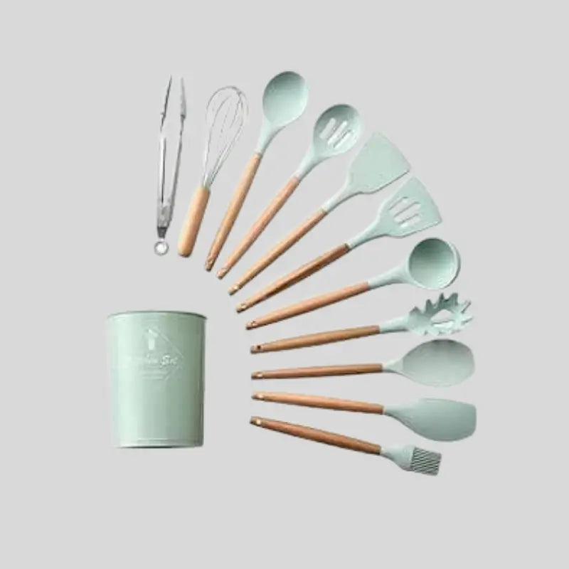 12 Piece Silicone Kitchen Utensil Set