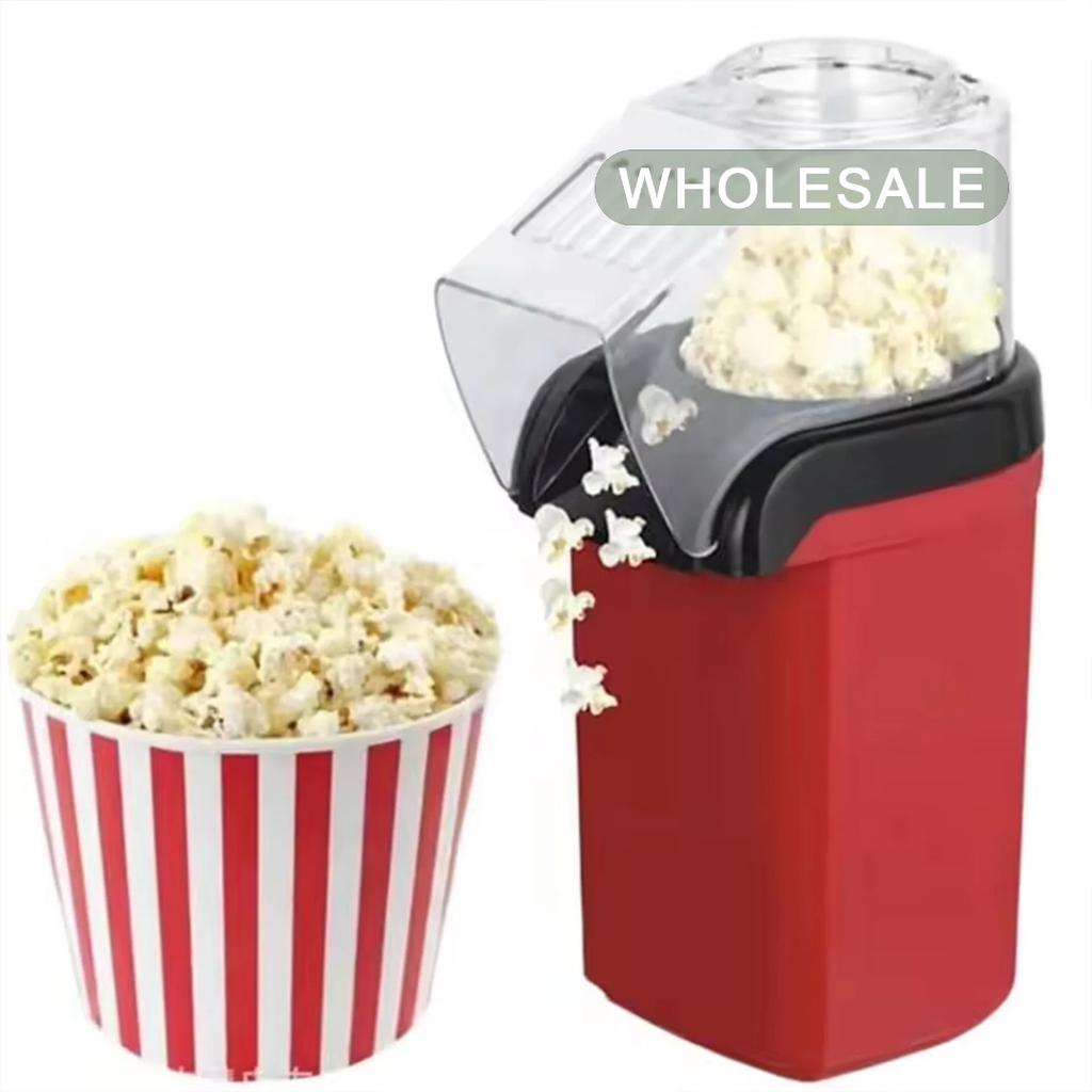 18-Cup Hot Air Popcorn Maker – Oil-Free Popper
