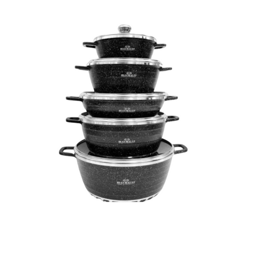 10piece ceramic pots set