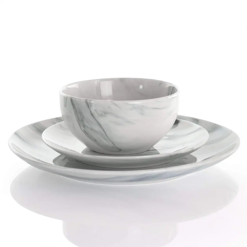 16 Piece Dinner Set- Marble