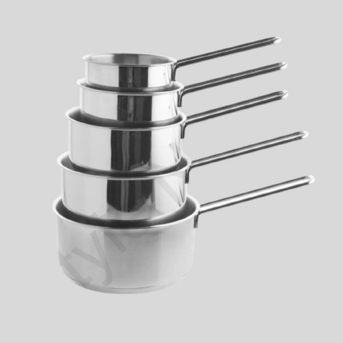 10 Piece Stainless Steel Pot Set